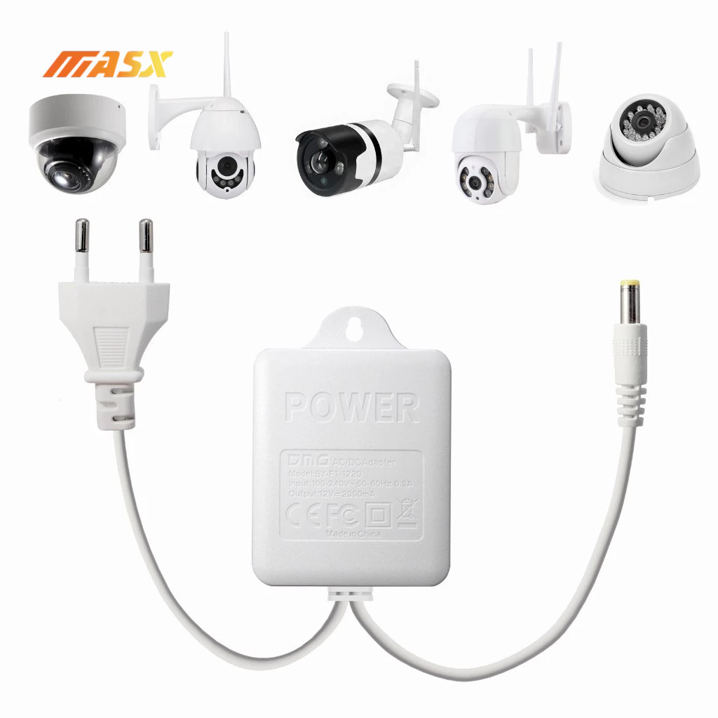 Fonte Prova D'agua 12v-2a Pra Camera Ip Speed Dome 110-220v em Oferta na Shopee