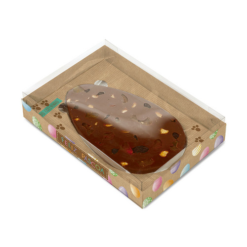 Caixa Embalagem Ovo Tablete Páscoa 250g Kraft Rainbow 6 Unid Cromus 13008315