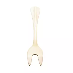 Garfo para Assado Lyor Positano Dourado de Aço Inox 28cm