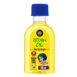 Óleo Capilar Argan Oil 50ml Lola From Rio em Oferta na Shopee