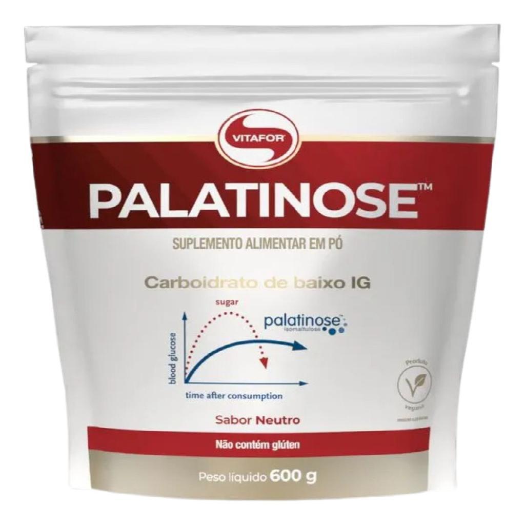Palatinose Vitafor 600g Carboidrato Baixo Índice Glicêmico