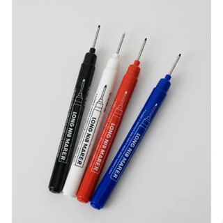 Kit de1,2,3,4,6 Canetas Marcadoras Permanente Ponta Longa 20mm Para Madeira , Cerâmica E Construção em Oferta na Shopee