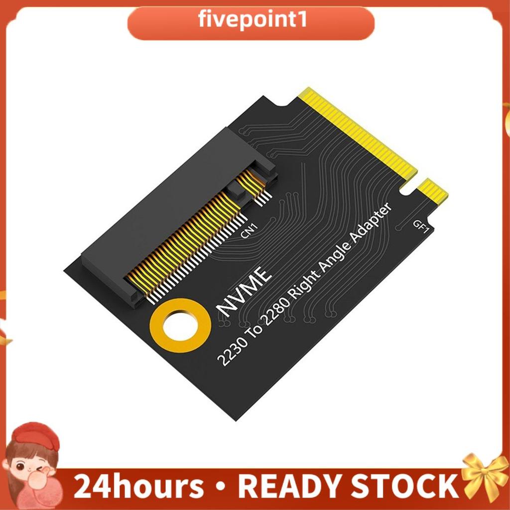 Para Ally Placa De Transferência 2230 A 2280 SSD Expansão De Disco Rígido NVME M . 2 90 Graus PCIE4.0 Adaptador Converso