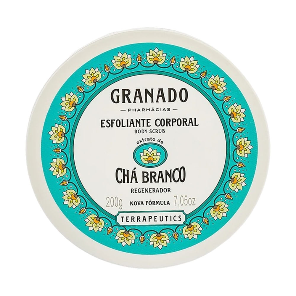 Esfoliante Corporal Granado Chá Branco Terrapeutics 200g