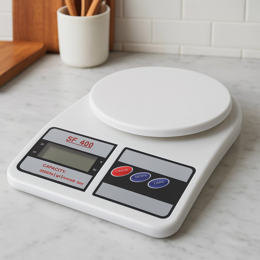 Balança Digital De Cozinha Com Precisão de 1g a 10Kg Função Tare