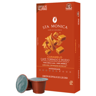 Café Cápsulas Caramelo c/ 10 Und Nespresso em Oferta na Shopee