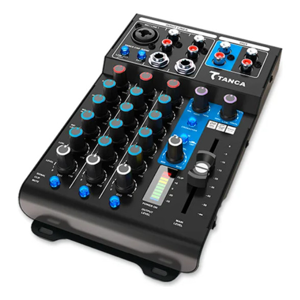 MESA DE SOM AUTOMOTIVO TANCA  3 CANAIS em Oferta na Shopee