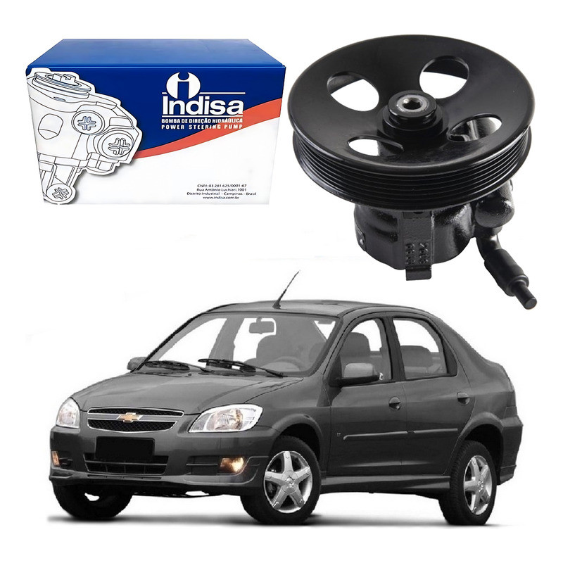 Bomba Direção Hidraulica Indisa Gm Prisma 1.4 2010 A 2012