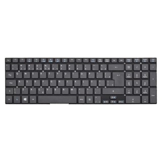 Teclado para Notebook Acer Aspire E1-572-6830 | Preto ABNT2 - UK Style em Oferta na Shopee