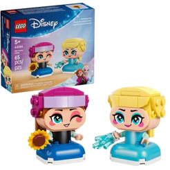 Disney Frozen Mini Anna E Elsa 65 Peças 43284 - LEGO