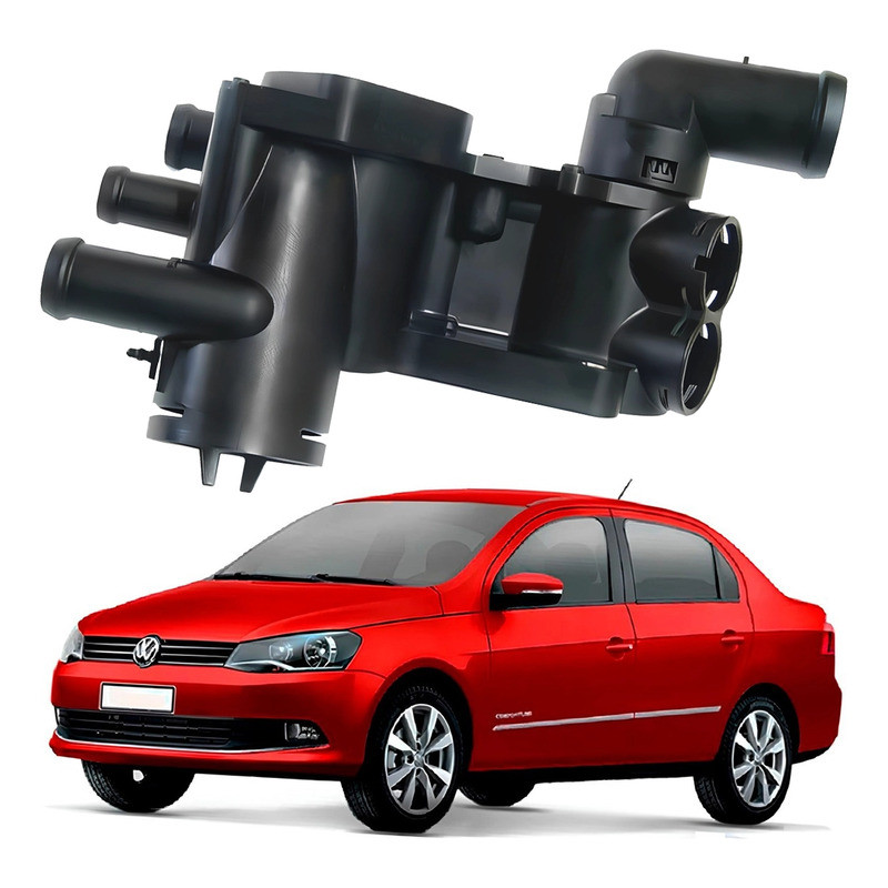 Carcaça Termostatica Voyage 1.0 1.6 8v 2013 A 2016