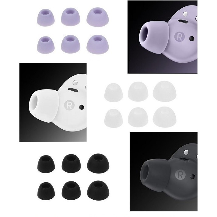 Borrachinha Ponta Fone Compatível Galaxy Buds2 PRO / Buds 2 PRO