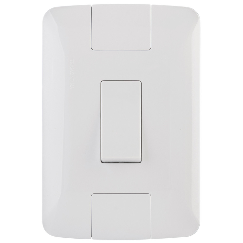 Conjunto 4x2 com 1 Interruptor Bipolar Simples 10A 250V Aria Tramontina