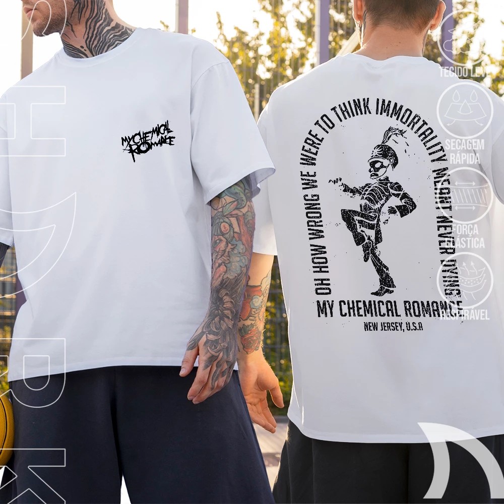 Camiseta Rock Masculina Anos 2000 Estampada Lançamento Camiseta 100% Algodão Camisetão  Oversized - Galaxy