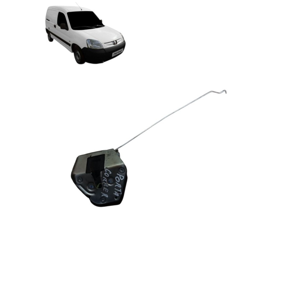 Fechadura Porta Lateral Peugeot Partner Furgão 2021 2022 1.6 Porta Lateral