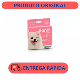 Banni até 5 kg Cão Cachorro Vermifugo Antipulga Carrapato Lançamento - OUROFINO