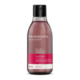 Óleo Capilar e Corporal Farmax Rosa Mosqueta 100ml em Oferta na Shopee