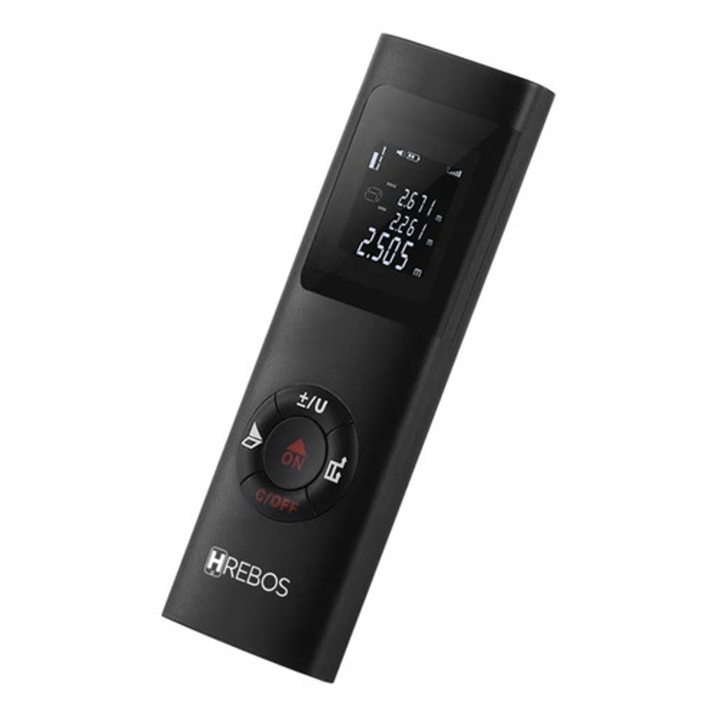 Trena Laser Digital Profissional Hrebos Medidor De Distancia