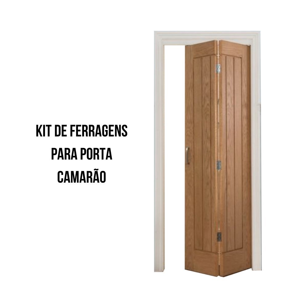 Kit Ferragens p/ Porta Camarão Completo 80 cm Branco - Alfer · foto 2
