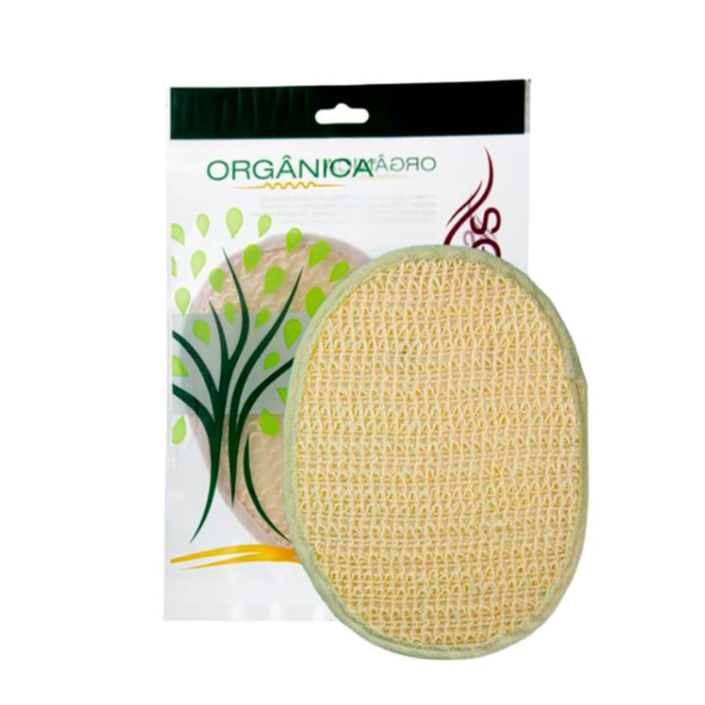 Esponja Orgânica para Banho Sisal Oval em Oferta na Shopee