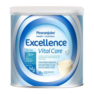 Excellence Vital Care 50+ Piracanjuba Sabor Neutro com 14g de Proteínas 740g em Oferta na Shopee