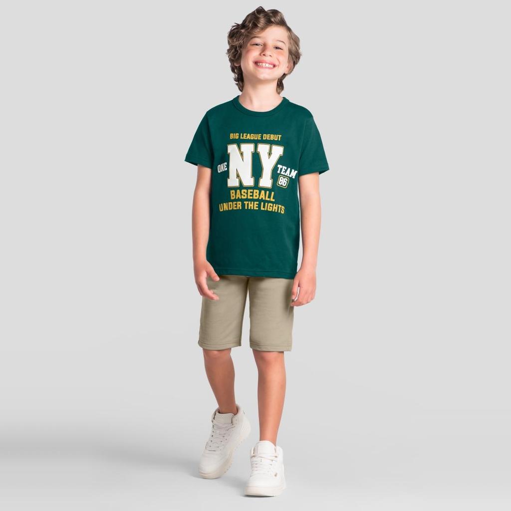 Conjunto infantil menino de beisebol Brandili