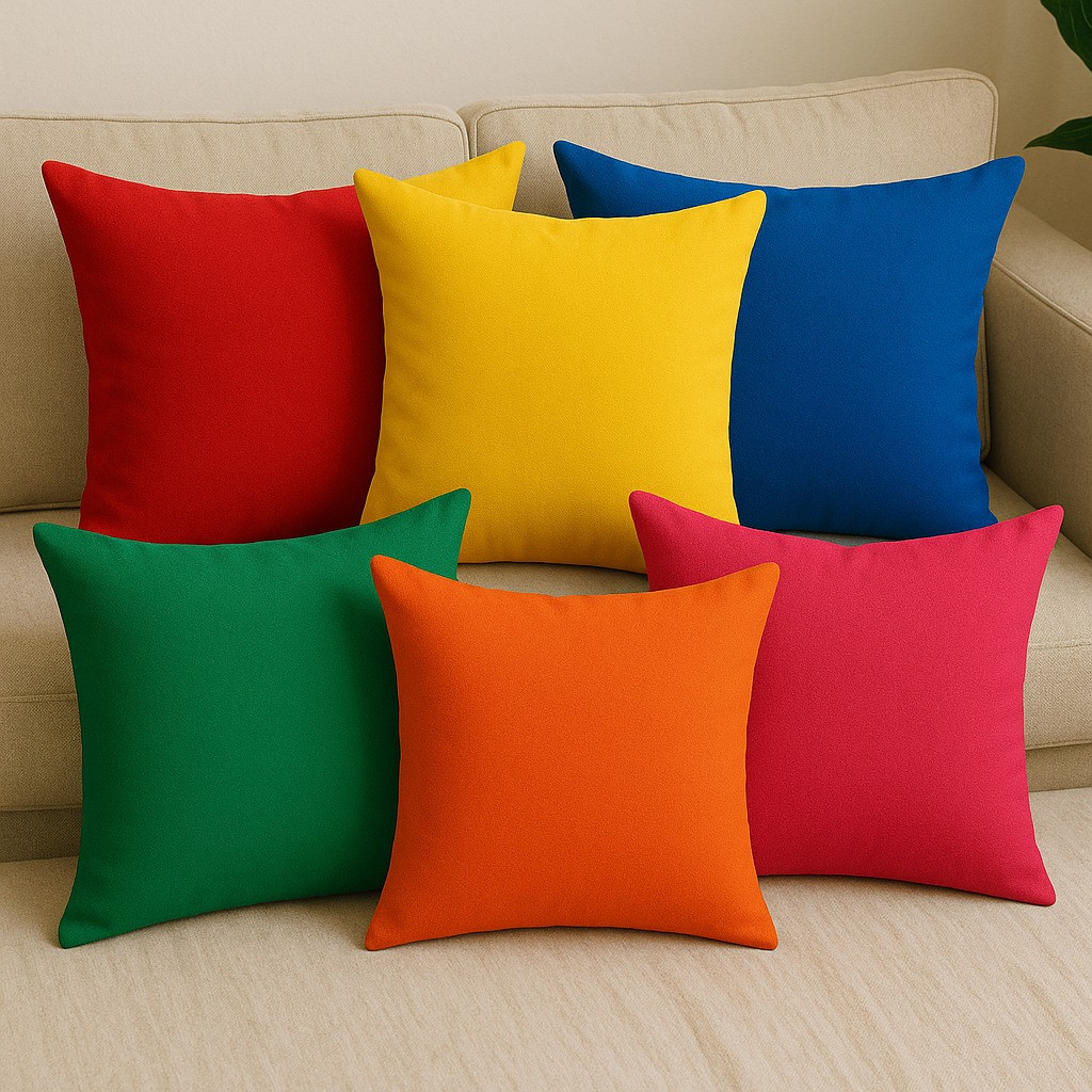 15 Capas De Almofadas 45x45 Lisas Para Cantinho Da Leitura em Oferta na Shopee