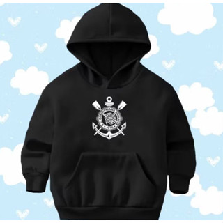 MOLETOM INFANTIL TIME FUTEBOL CASACO BLUSA DE FRIO CANGURU CORINTHIANS PAULISTA TIMÃO MASCULINO FEMININO UNISEXX PREMIUM em Oferta na Shopee