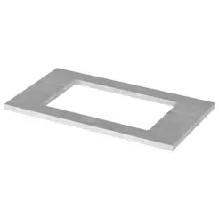 Tampo p/ Balcão Cozinha Gabinete Cooktop 80x53cm Calcare - Henn