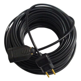 Extensão Eletrica 25 Metros Reforçada Profissional 10/20ah pp