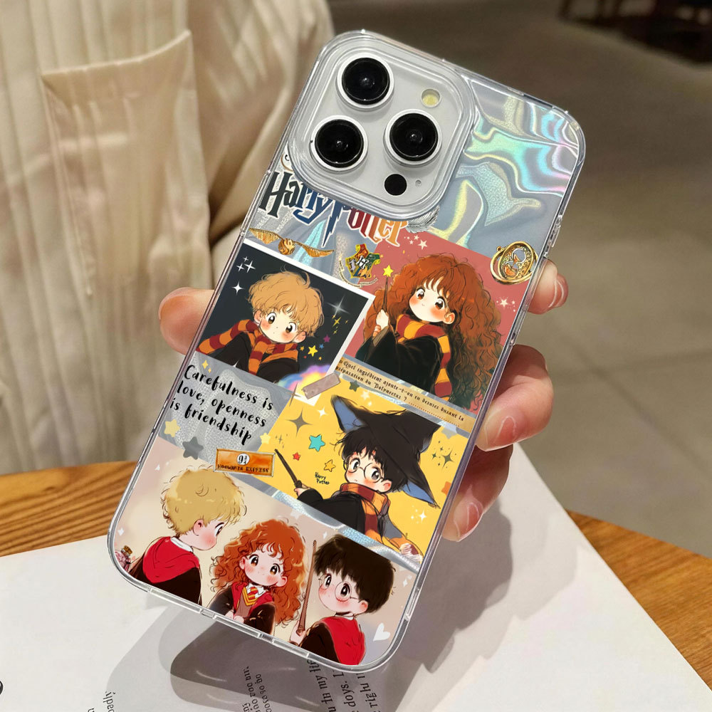 Capinha iPhone Capinha HP Capinhas diferentes Capa iPhone transparente Para 17 16 15 14 13 12 11 Pro Max