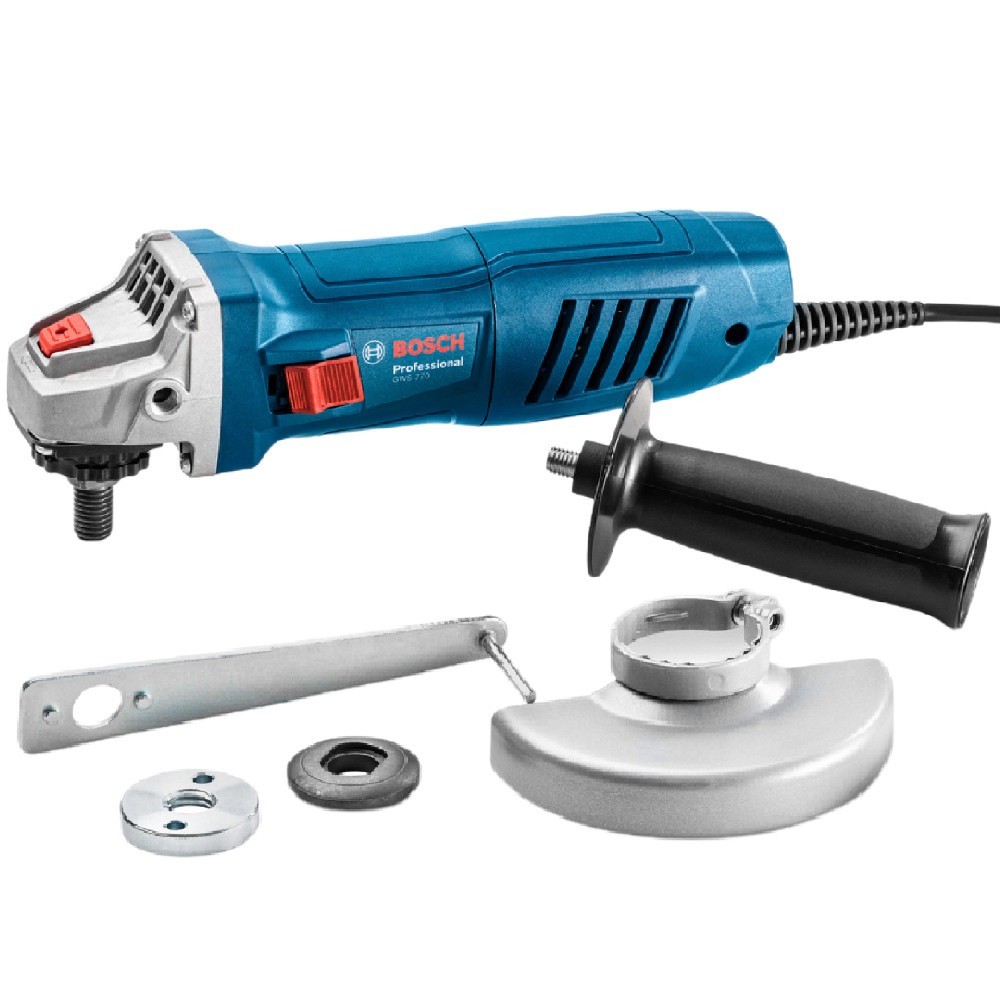 Esmerilhadeira angular 4.1/2" 770 Watts 12000 rpm - GWS 770 Bosch em Oferta na Shopee