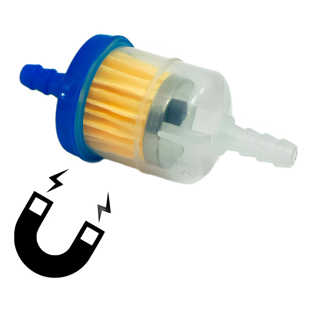 Filtro De Combustível Gasolina Universal Com Imã Todas Motos em Oferta na Shopee