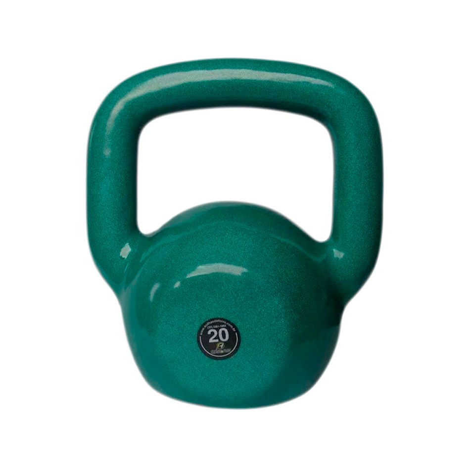 Kettlebell Emborrachado Treinamento Funcional Fitness 20,0kg