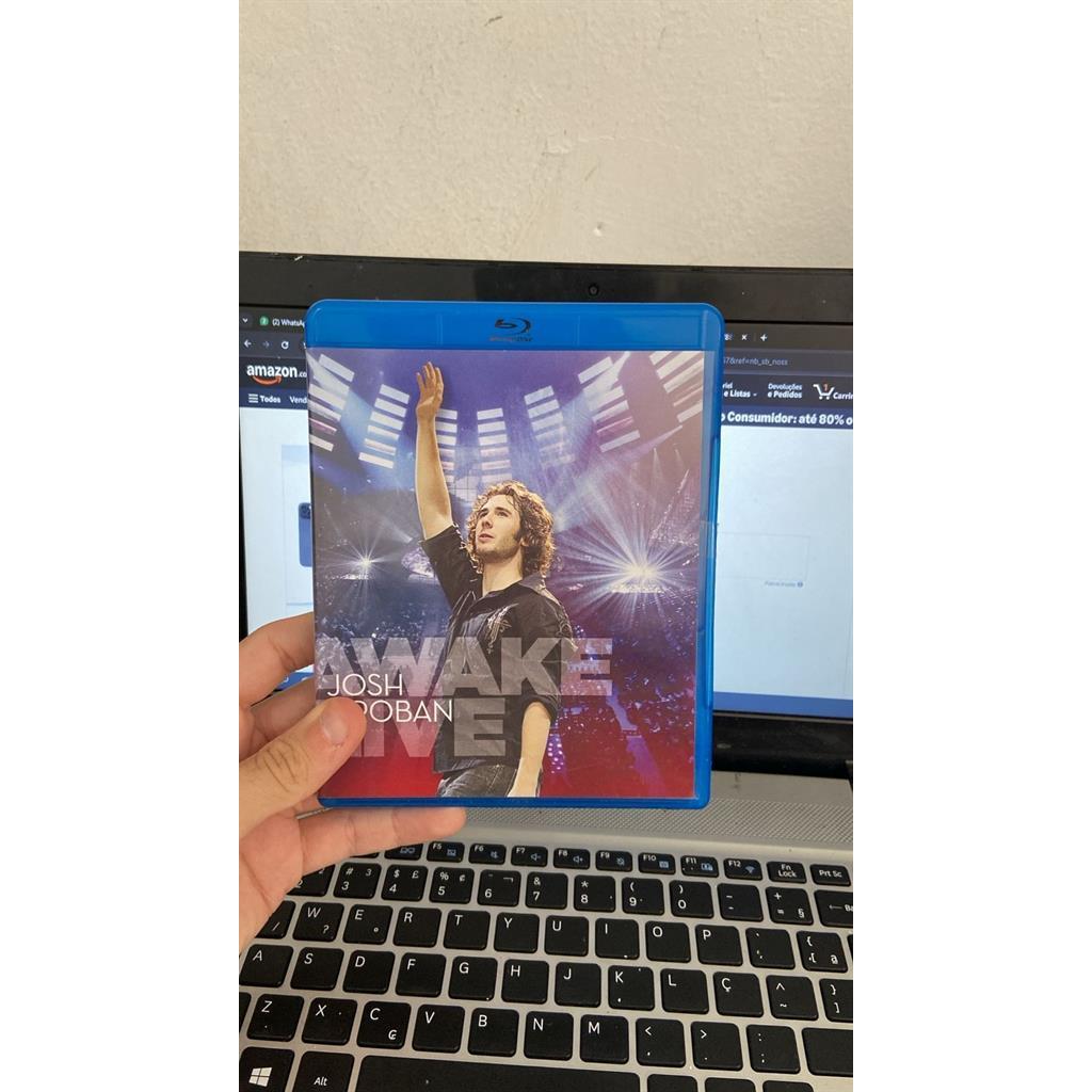 DVD BLU-RAY JOSH GROBAN - AWAKE LIVE editora -