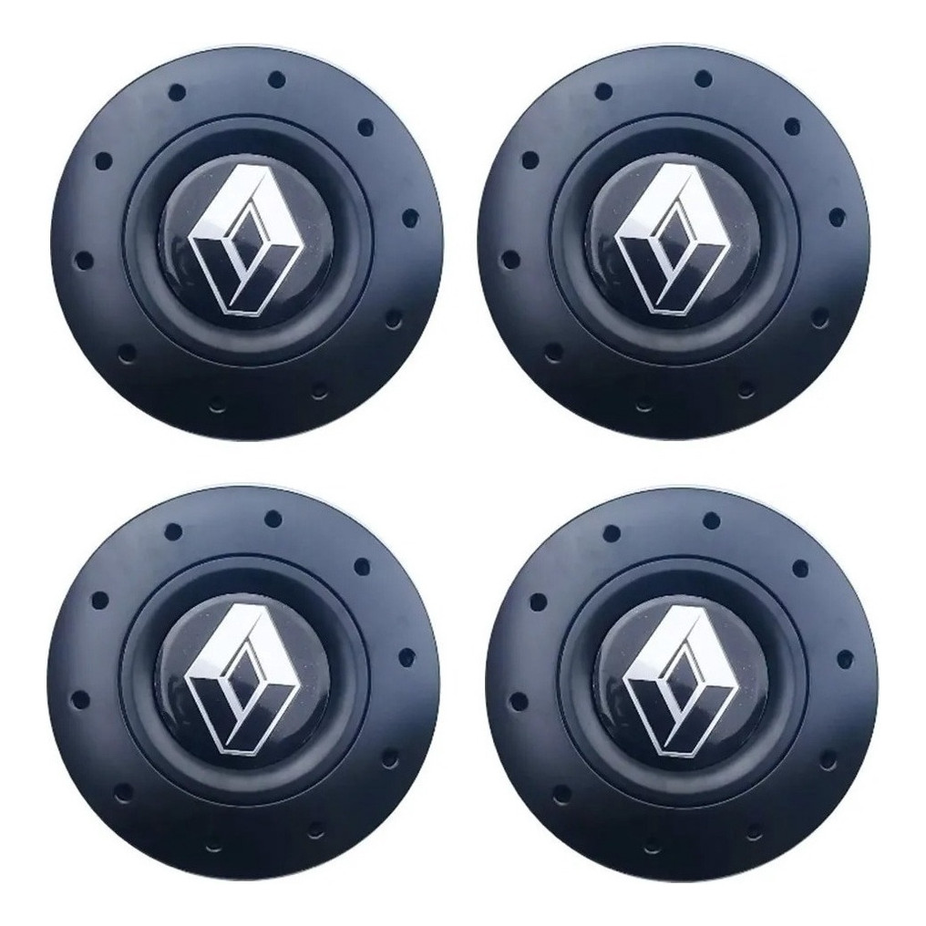 Jogo Calota Central Kangoo Clio Sandero Logan Renault Aro 14