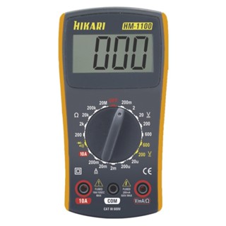 Multímetro digital portátil 600V CAT III - HM-1100 - Hikari em Oferta na Shopee