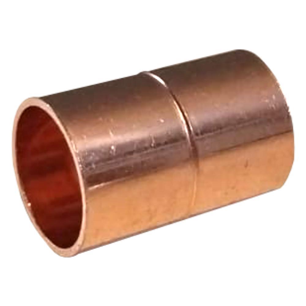 Luva De Cobre 1/2 Polegada Emenda Tubo Tipo Solda Para Refrigeração Ar Condicionado Split Geladeira