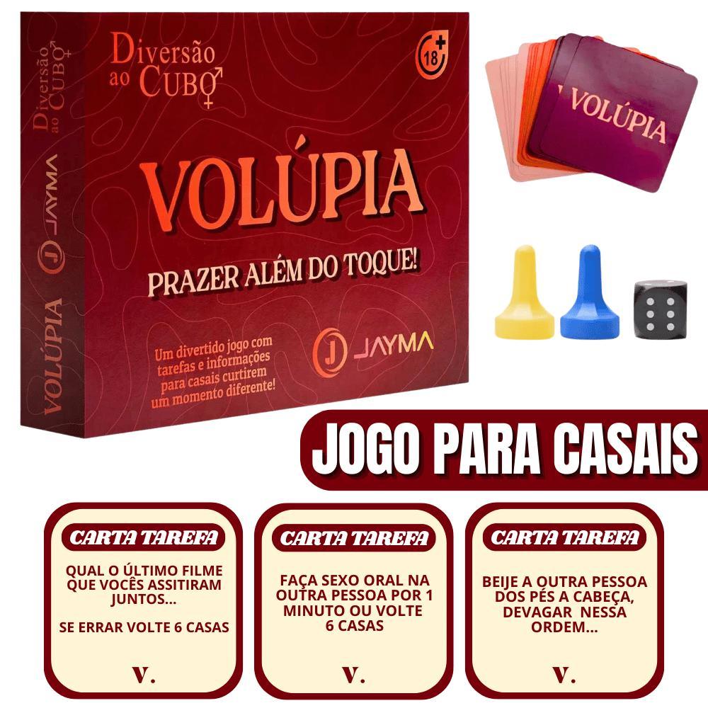 Volupia Jogo Para Namorados Jogo De Tabuleiro Verdade E Desafio Jogo Para Casal C/Cartas E Dados Diversão Romântica
