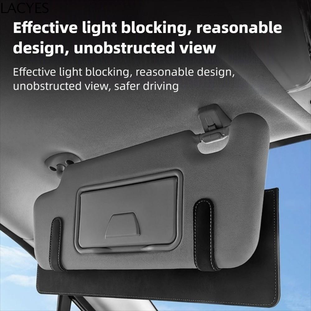 Viseira Solar Para Carro LACYES , Placa De Extensão De Proteção Antirreflexo Ajustável , Fácil Instalação