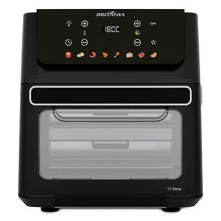Air Fryer Oven Britânia 11L 8 Funções 1800W BAF11A em Oferta na Shopee