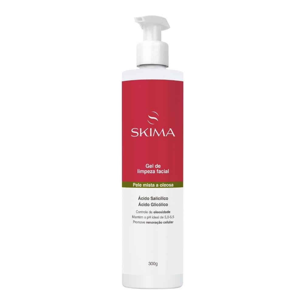 GEL DE LIMPEZA FACIAL SKIMA PELE MISTA A OLEOSA 300G