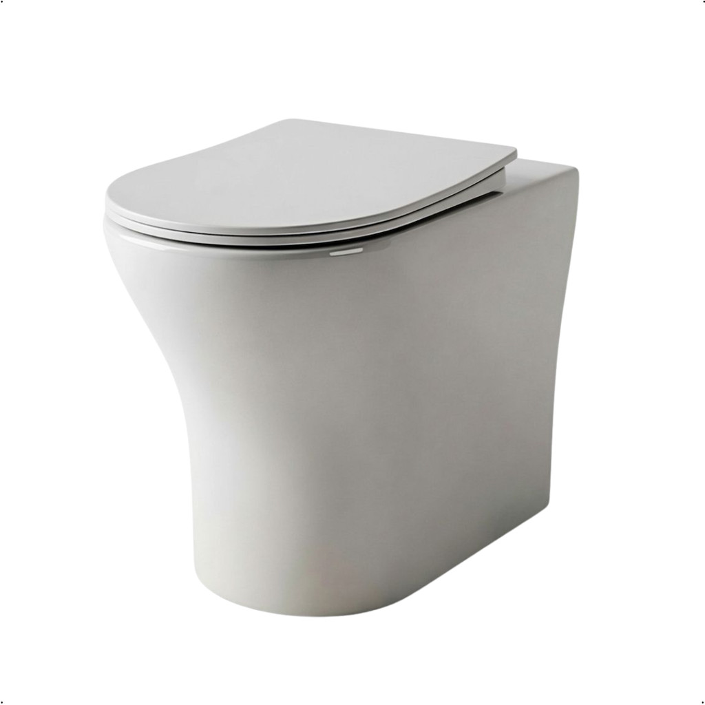 Vaso Sanitário Branco Convencional Dunas Luxo com Assento Sem Caixa Acoplada Clean