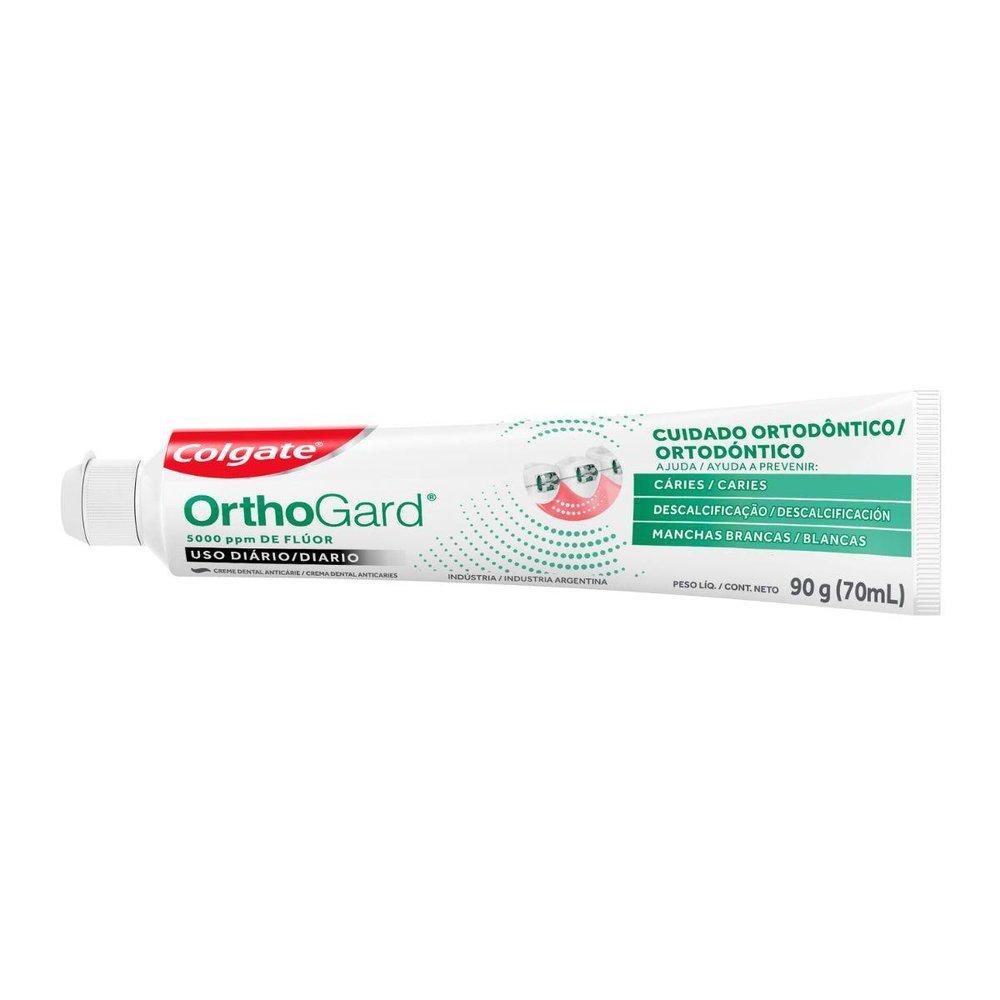 CREME DENTAL COLGATE ORTHOGARD CUIDADO ORTODÔNTICO 90G