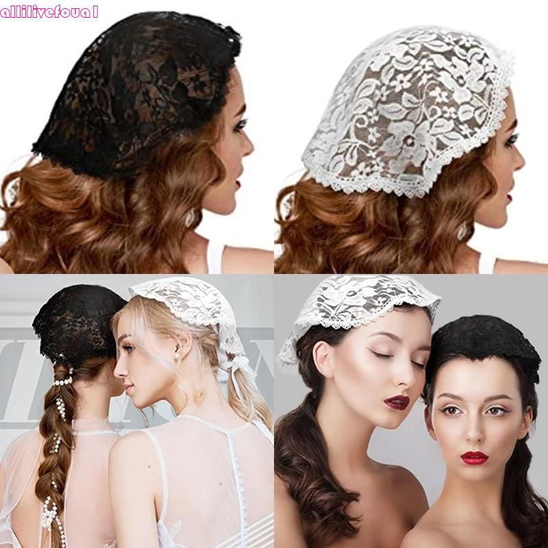 allilivefoua1 Verão Rua Snap Cachecol Bandana Feminino Casual Hairband Acessórios Festa