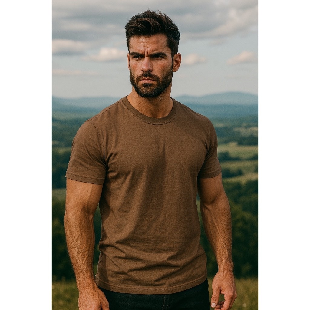 Camisetas Masculina Lisas Algodão Poliéster 100% Confortável Academia Confortável Cores Sortidas 30.1 peruana Premium