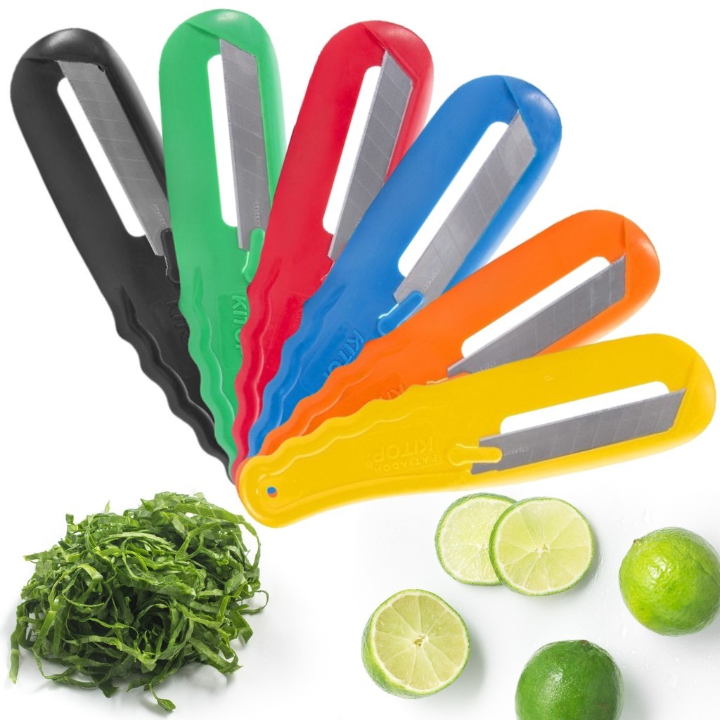 Kit 6 Fatiador Couve fino Cortador Legumes Prático Rápido Profissional