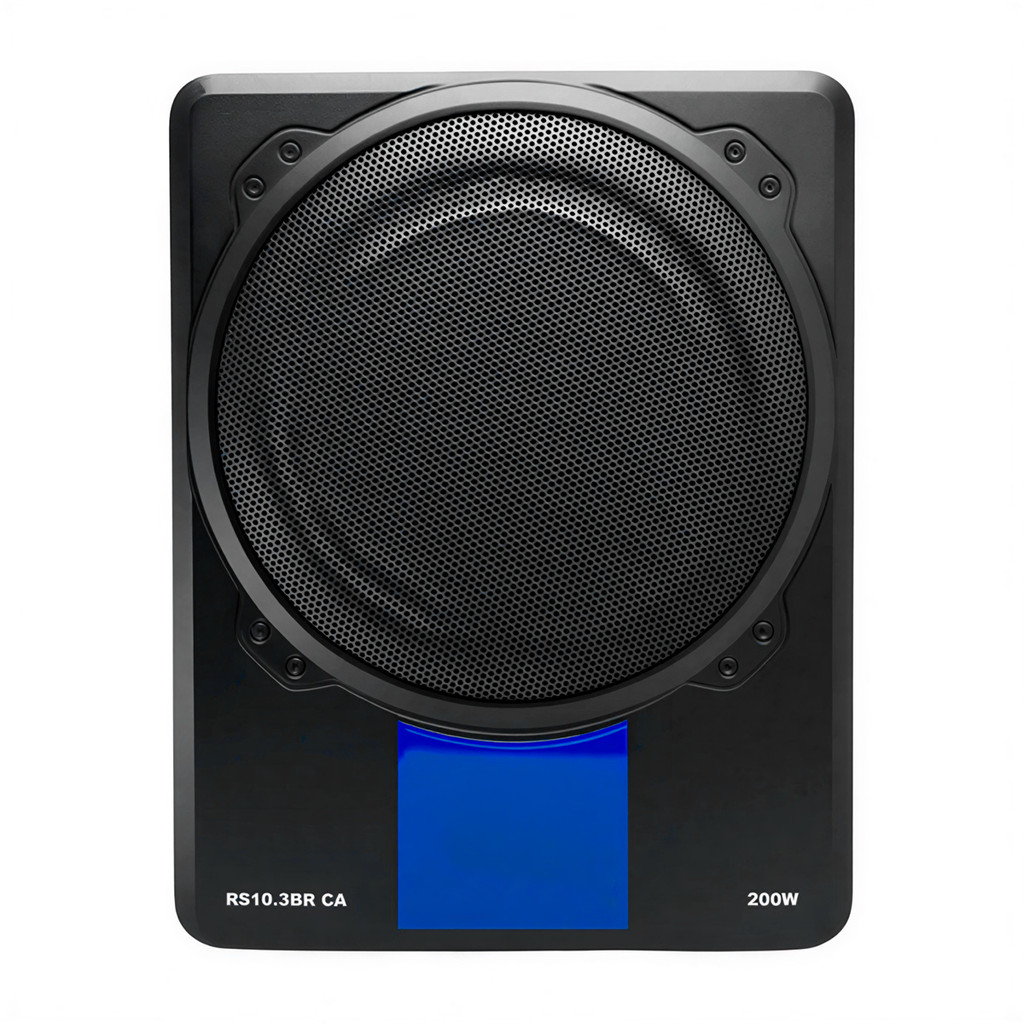 Caixa Subwoofer Slim Roadstar 10 Polegadas 200w Amplificada