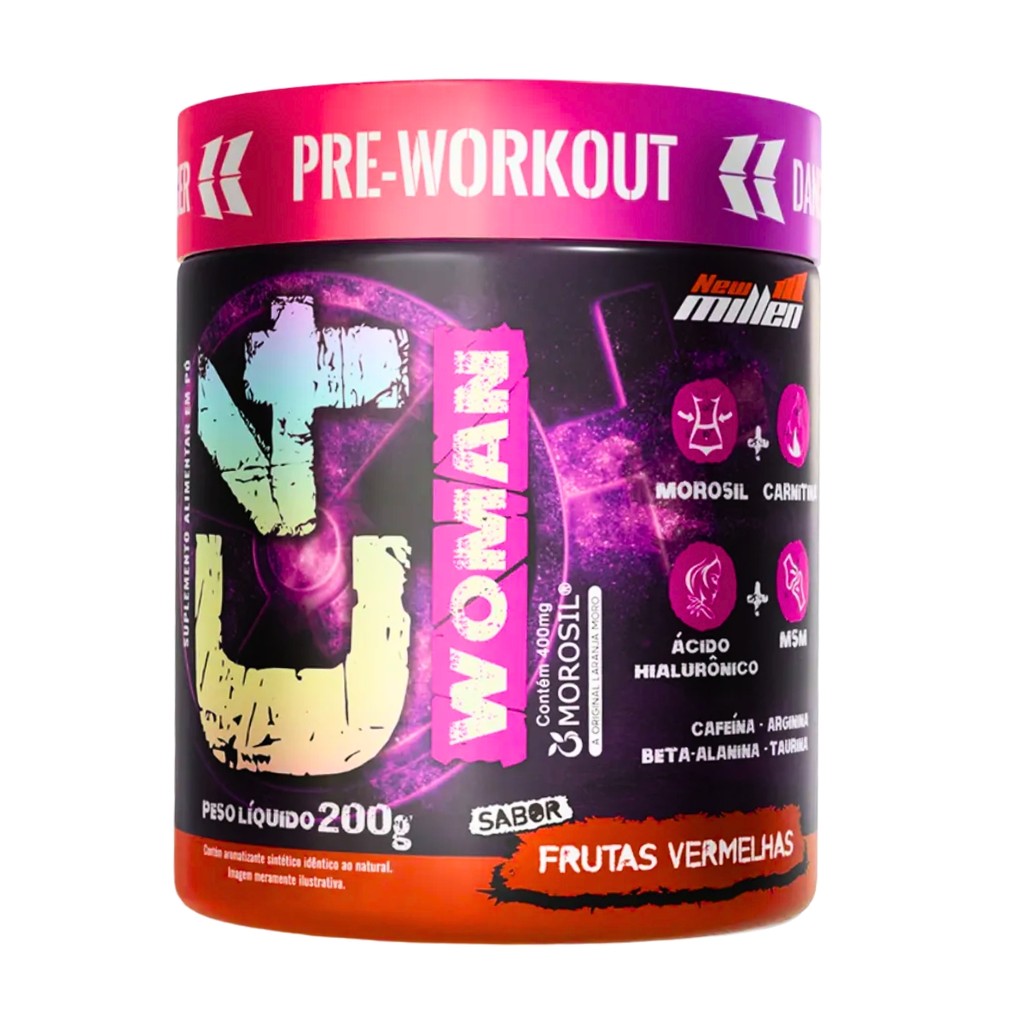 Pré Treino Feminino New Millen C4 Pre Workout Woman 200g em Oferta na Shopee