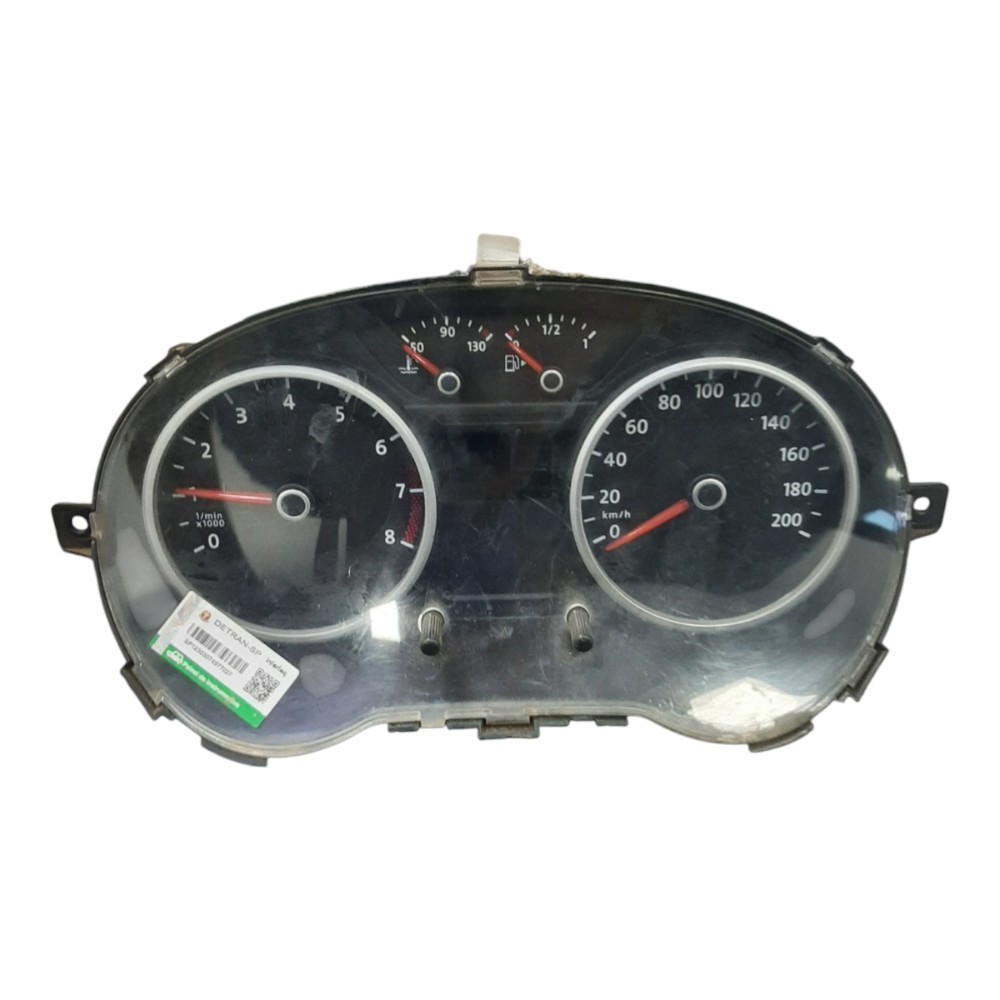 Painel Instrumento Velocímetro Vw Gol G2 G5 Voyage 2009 2012 Preto
